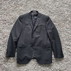 Corneliani Blazer Virgin Wool 17,25 Microns Grey Sz 54R